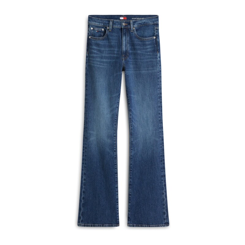 Tommy Jeans Džíny 'Sylvia High Rise Flared' tmavě modrá