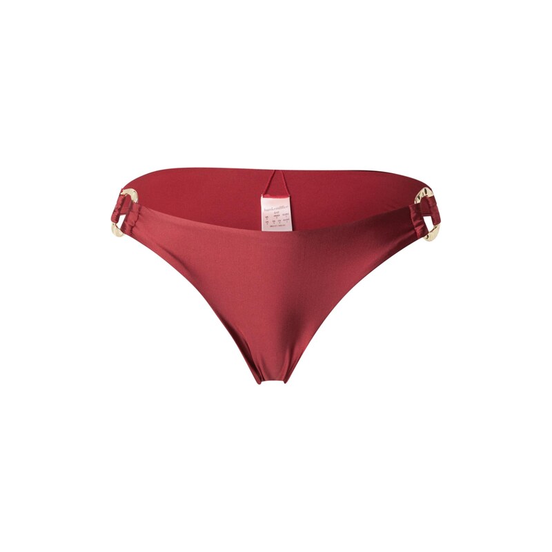 Hunkemöller Spodní díl plavek Bari vínově červená 115563207