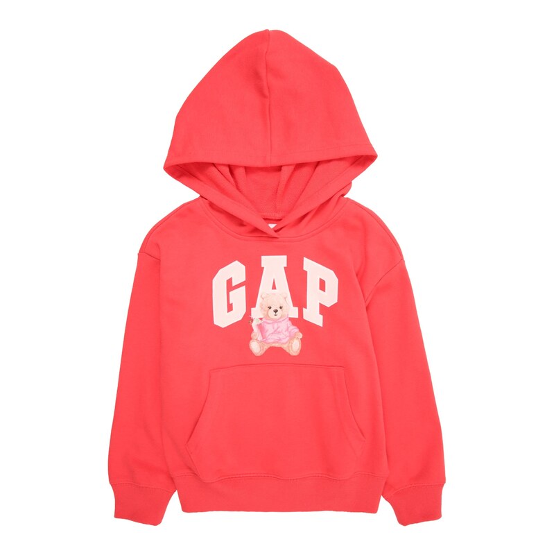 GAP Mikina HERITAGE režná / brokátová / pink / malinová