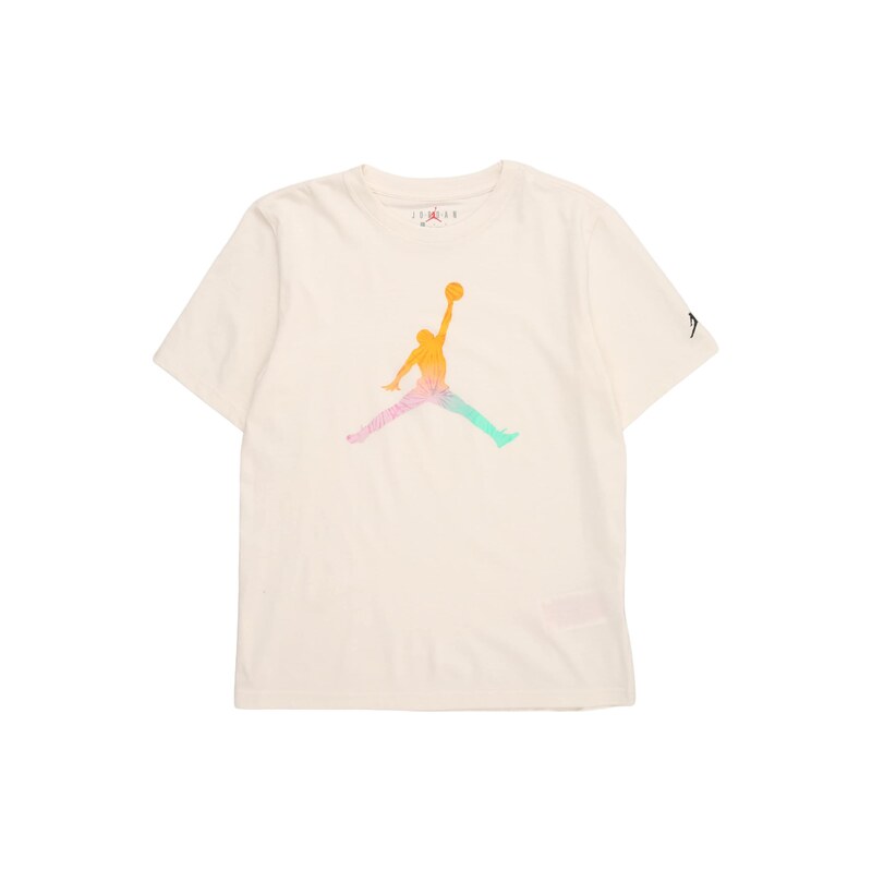 Jordan Tričko TIE DYE krémová / tyrkysová / oranžová /