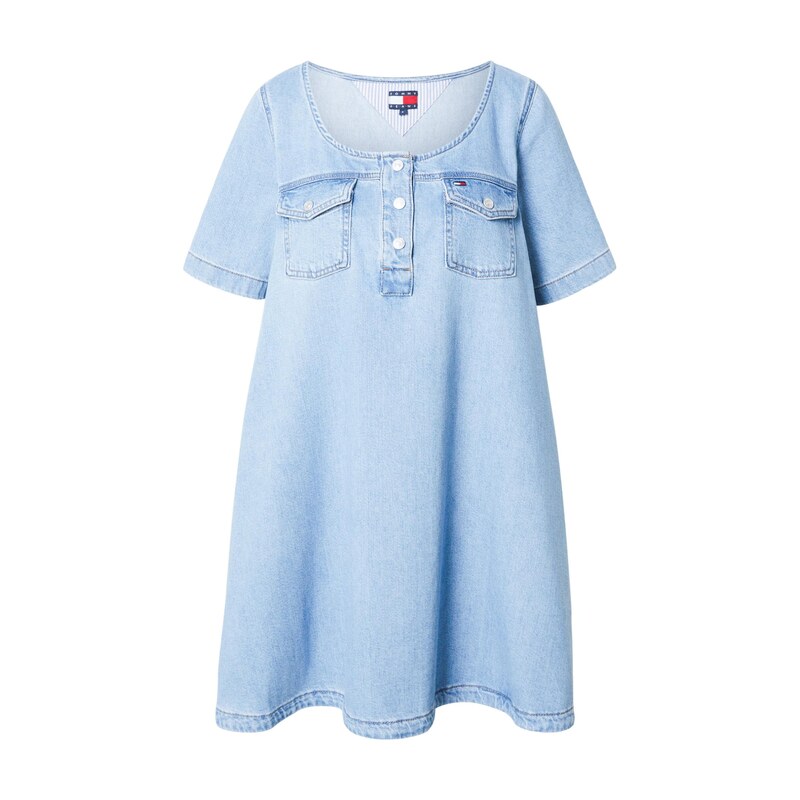 Tommy Jeans Šaty světlemodrá 115563310