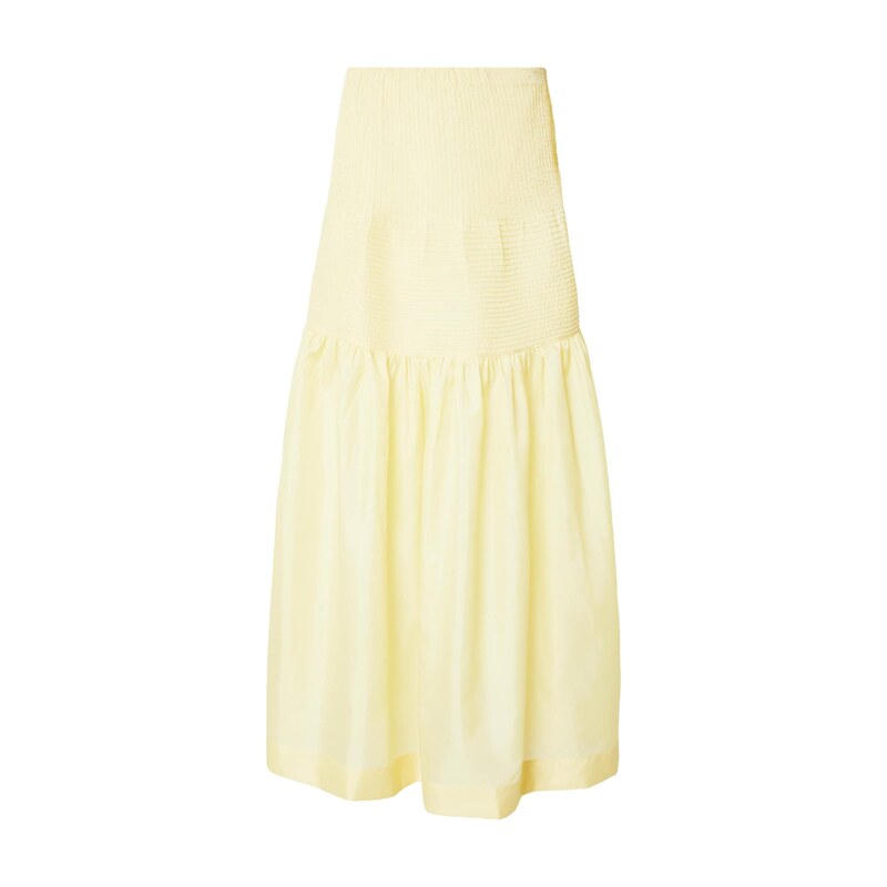 TOPSHOP Sukně světle žlutá 115563453