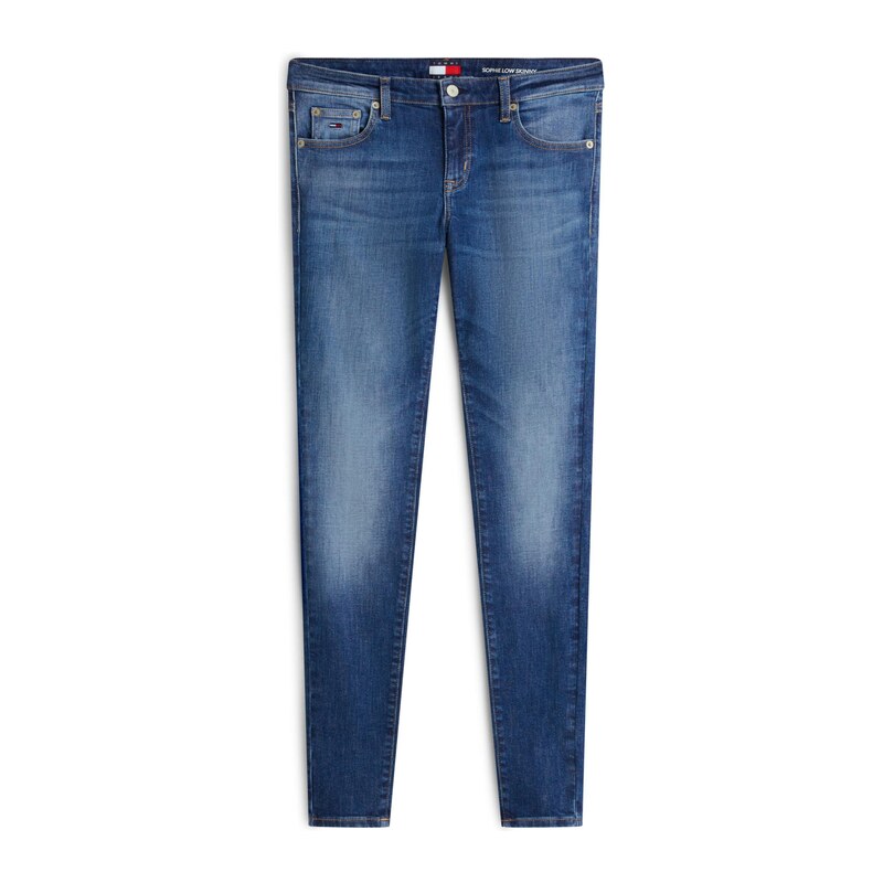Tommy Jeans Džíny 'Faded Low Rise Skinny' modrá džínovina