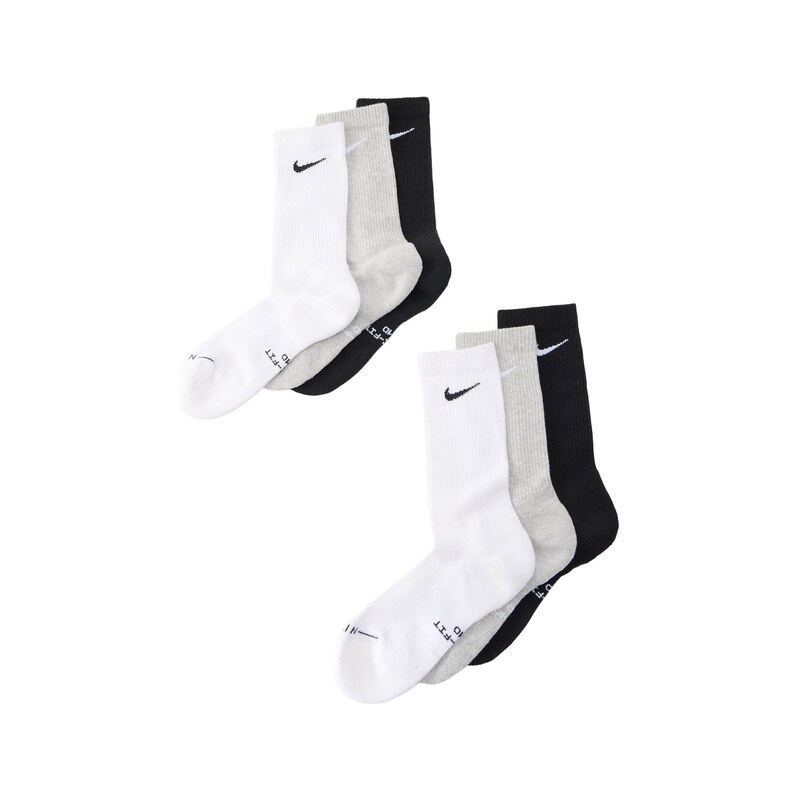 Nike Sportswear Ponožky ED ELVD šedý melír / černá / bílá 115563485