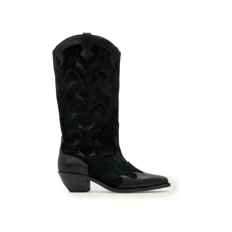AllSaints Kovbojské boty 'DOLLY' černá