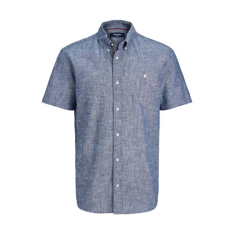 JACK & JONES Košile JPRBLUSUMMER modrý melír