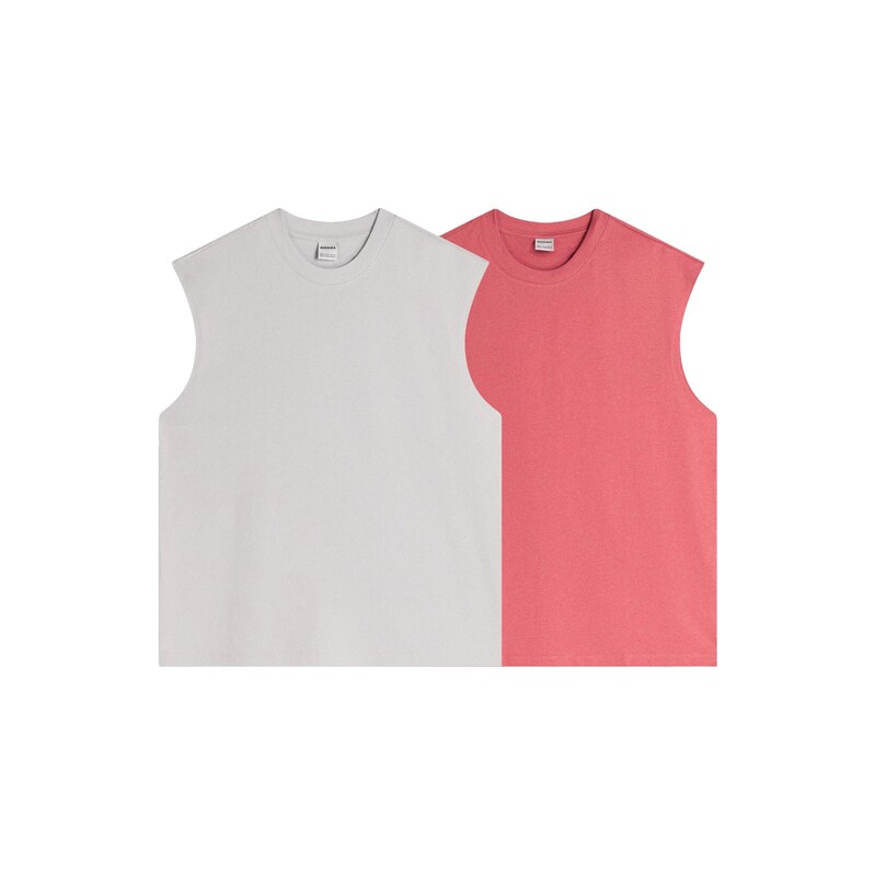Bershka Tričko pitaya / bílá