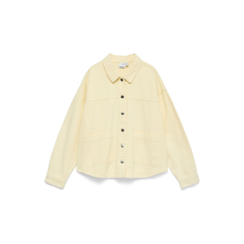 VERO MODA Přechodná bunda VMJAMIE světle žlutá 115563713