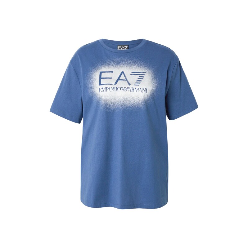 EA7 Emporio Armani Tričko modrá / bílá 115563744