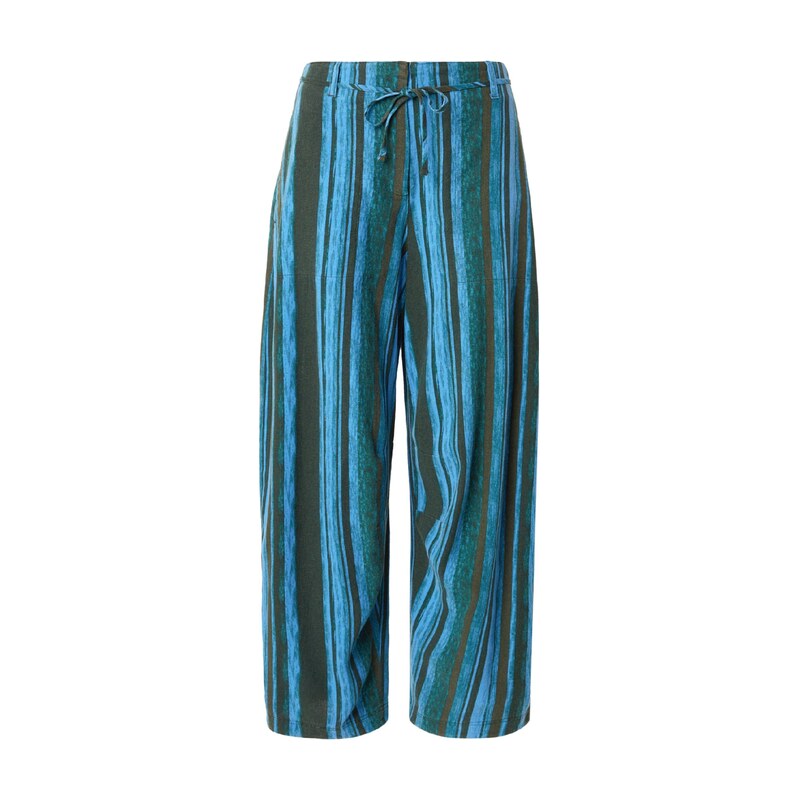 TOPSHOP Kalhoty SALLIE nebeská modř / petrolejová / černá 115563821