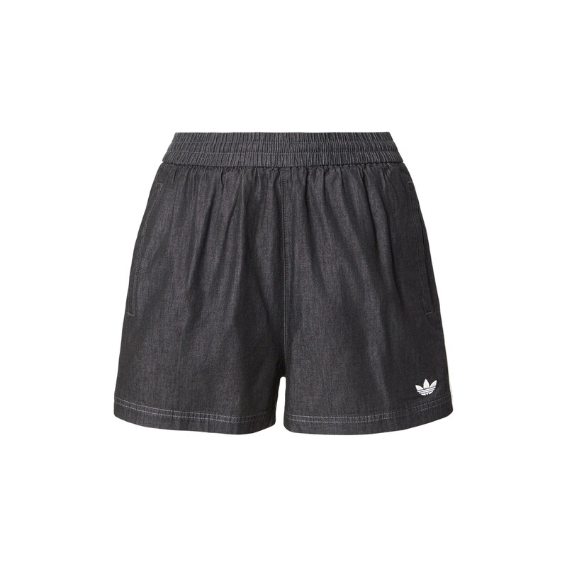 ADIDAS ORIGINALS Džíny 'Summer Glow' černá džínovina / bílá