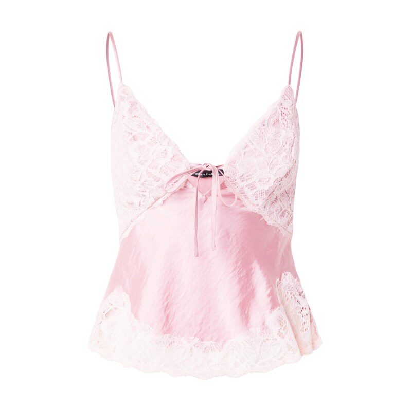 Abercrombie & Fitch Top 'JUILA' růže / starorůžová