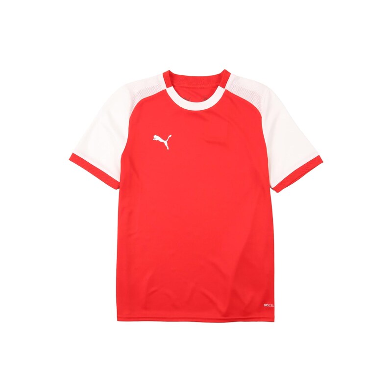 PUMA Funkční tričko TeamLiga26 Matchday červená / bílá