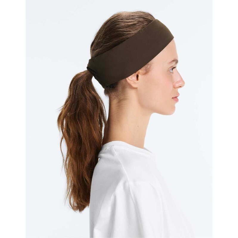 OYSHO 7cm reflective adjustable sports headband in brown