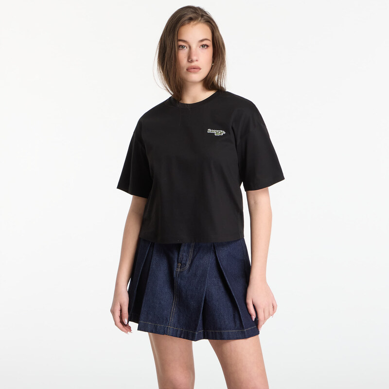 Tričko LACOSTE Tee-Shirt Black 34 115576162