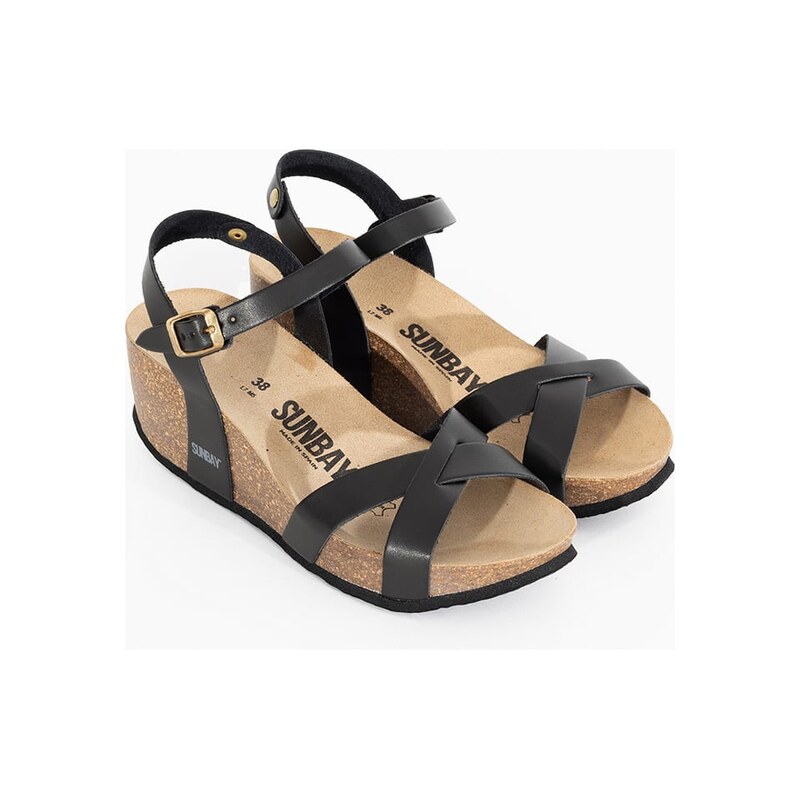 Sandály Sunbay Schwarz 1513684