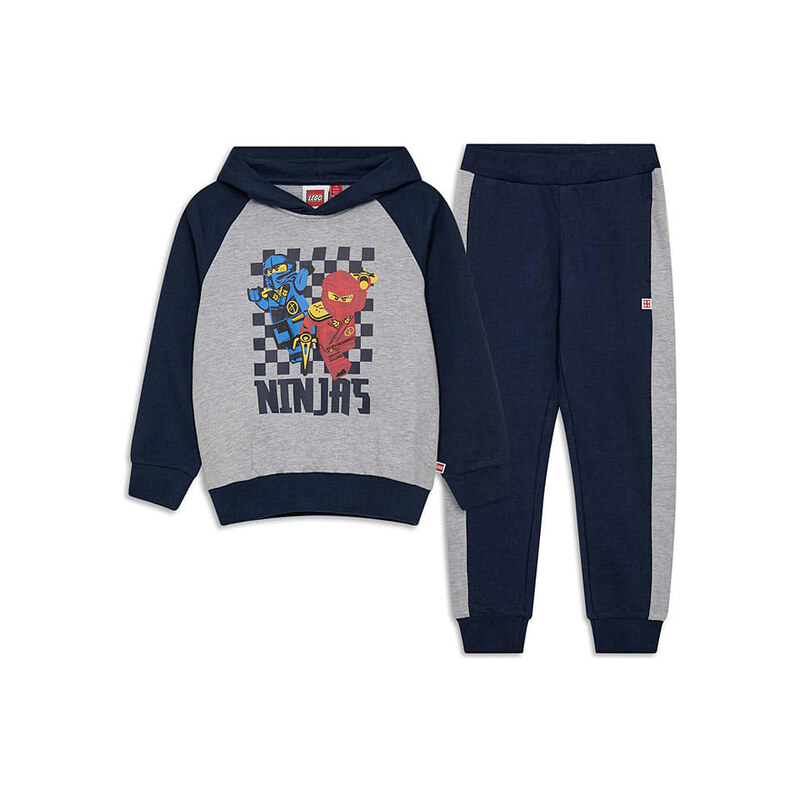 Dětská mikina LEGO Grau/ Dunkelblau 5981147 115570878