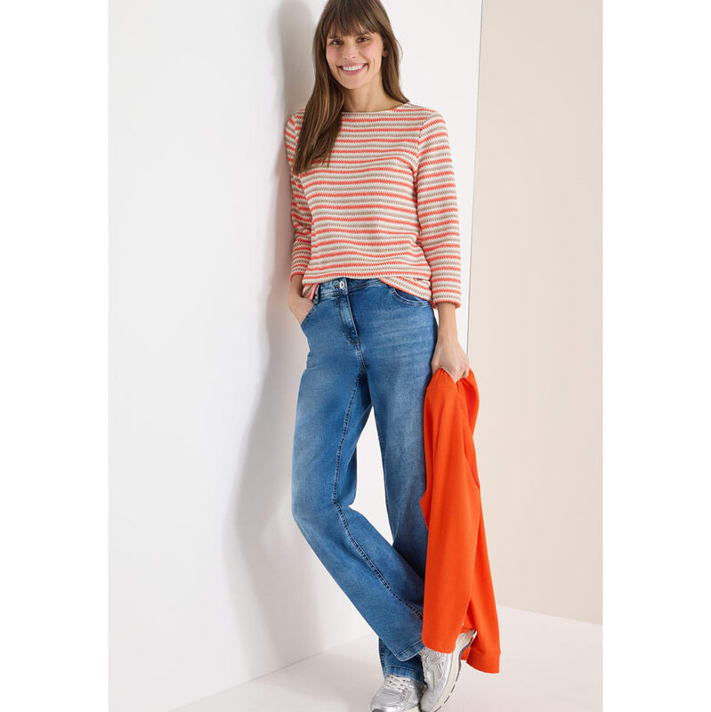 Cecil Beige/ Orange/ Weiß 3805435 115571042