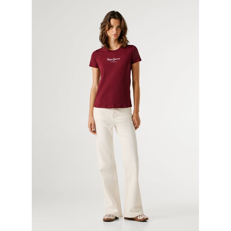 Tričko Pepe Jeans Bordeaux 340453