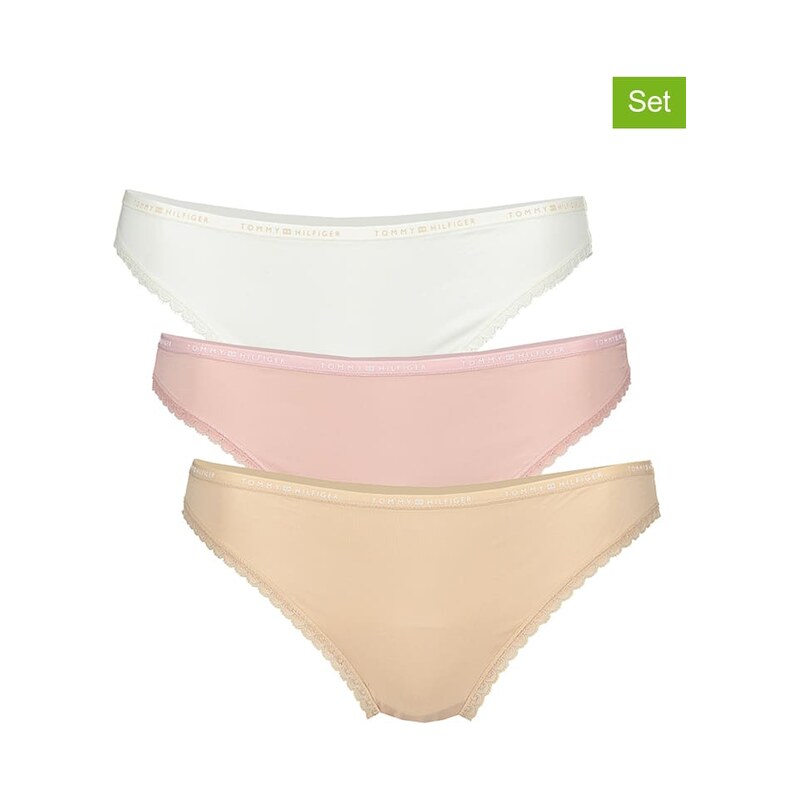 Kalhotky Tommy Hilfiger Weiß/ Rosa/ Beige 5517010 115572312