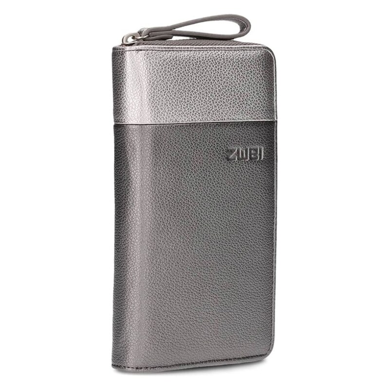 Peněženka Zwei Grau/ Silber - (B)11 x (H)20 x (T)3 cm 520006 115573121