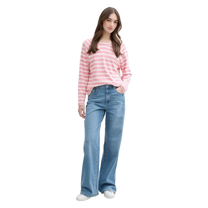 TOM TAILOR Denim Rosa/ Weiß 6452611 115573366