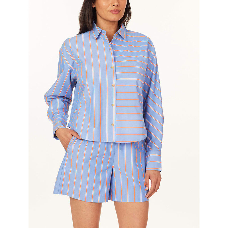 Košile Scotch & Soda Blau/ Orange 537940 115573693