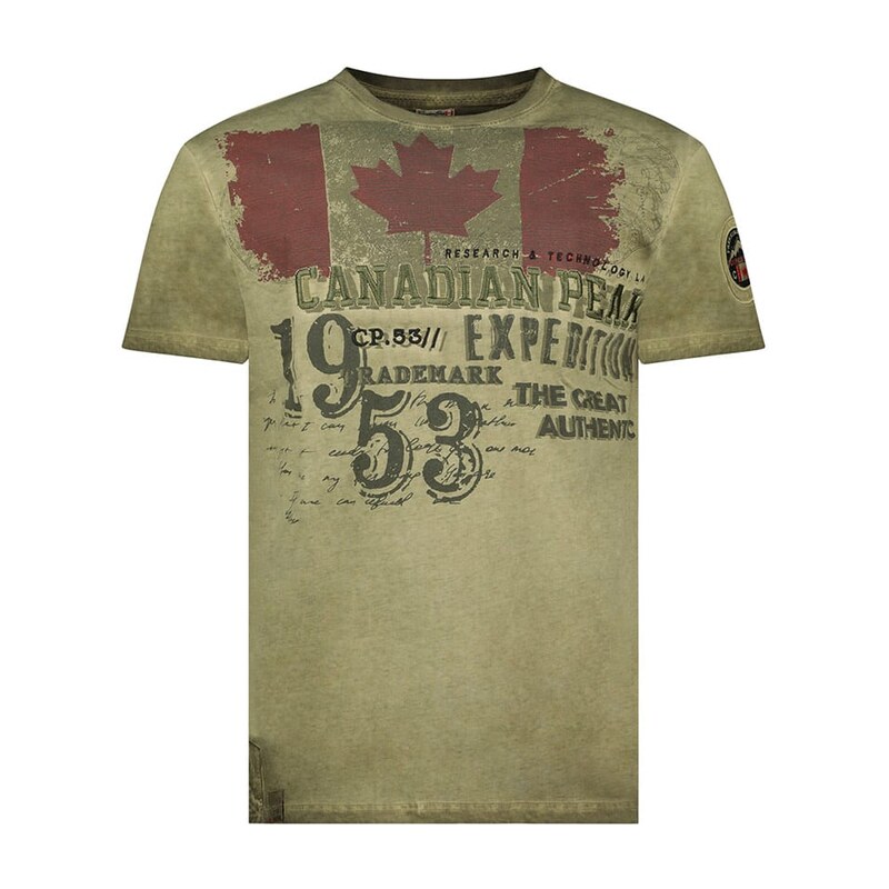 Tričko Canadian Peak Khaki 435556
