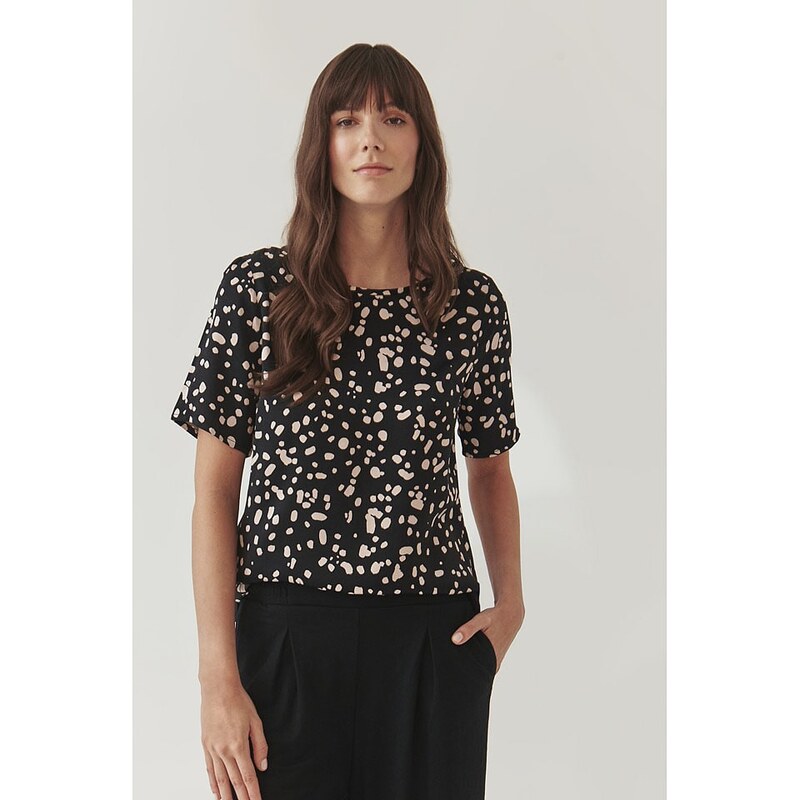 Tričko TATUUM Schwarz/ Creme 9722510