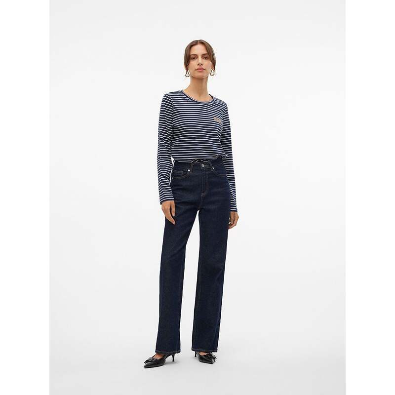 Vero Moda Dunkelblau/ Weiß 4886925 115574966