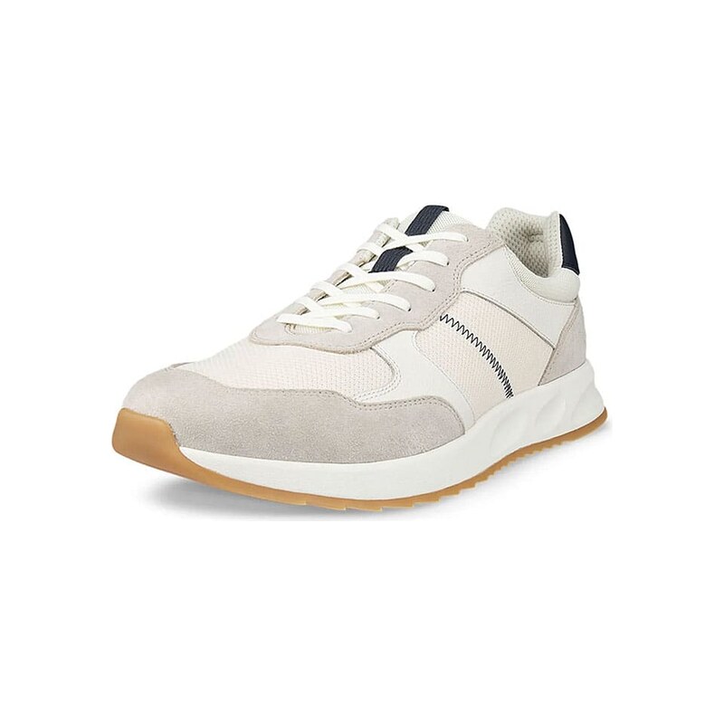 Tenisky Ecco Weiß/ Beige/ Dunkelblau 3454453