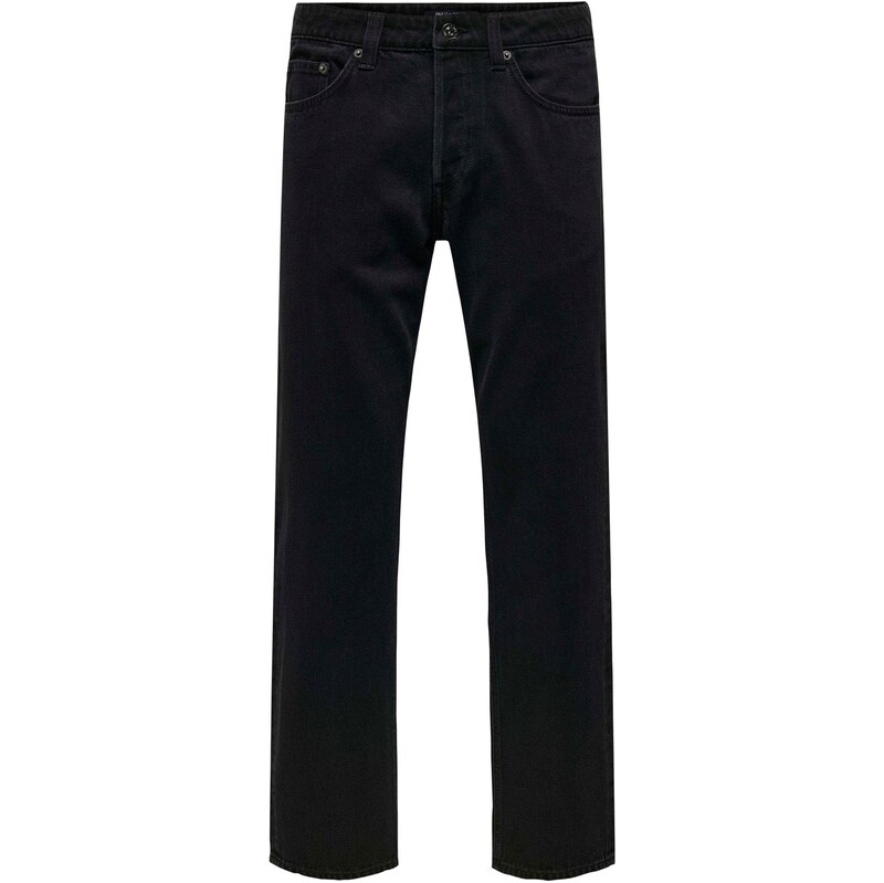 Džíny Only and Sons Washed Black 454077