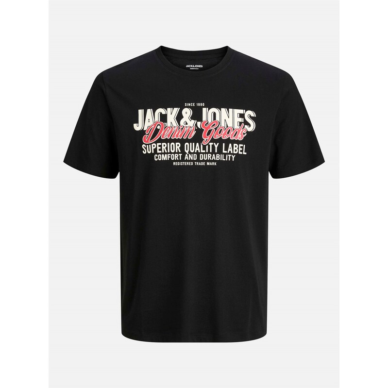 Tričko Jack and Jones Black 2003882