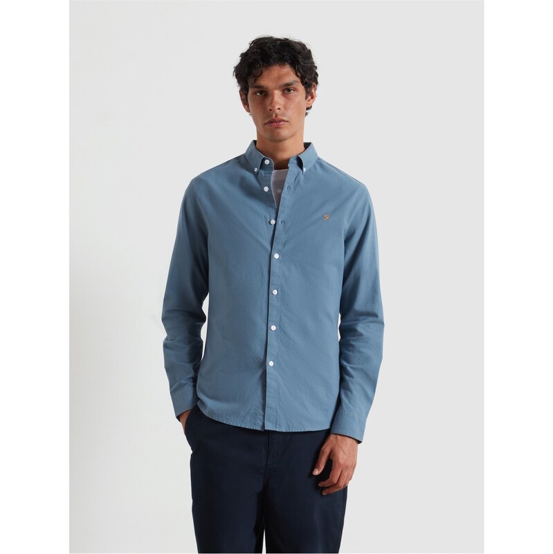 Košile Farah Chalk Blue 413 4865365