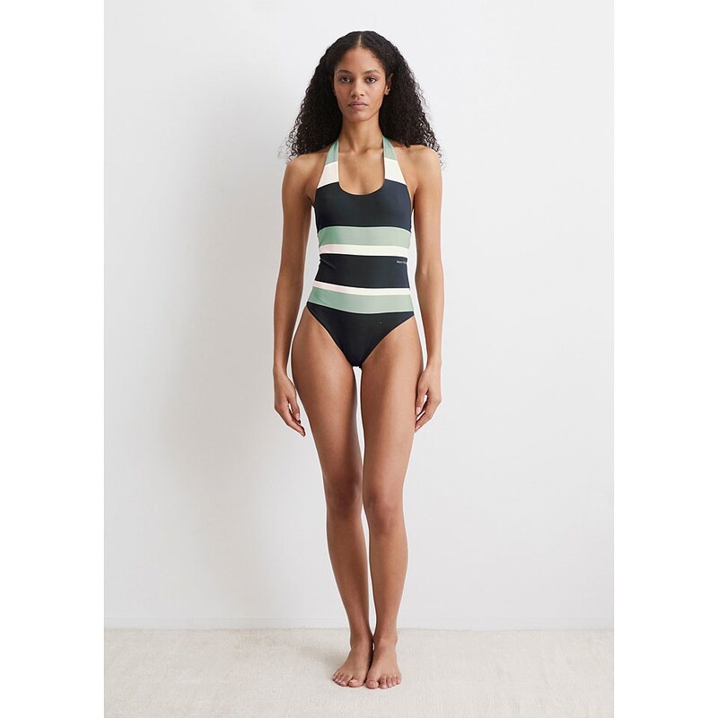 Plavky Marc O´Polo Dunkelblau/ Mint/ Weiß 9930166 115582232