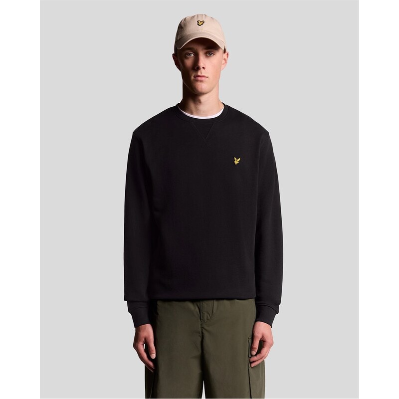 Mikina Lyle and Scott Jet Black 2916357