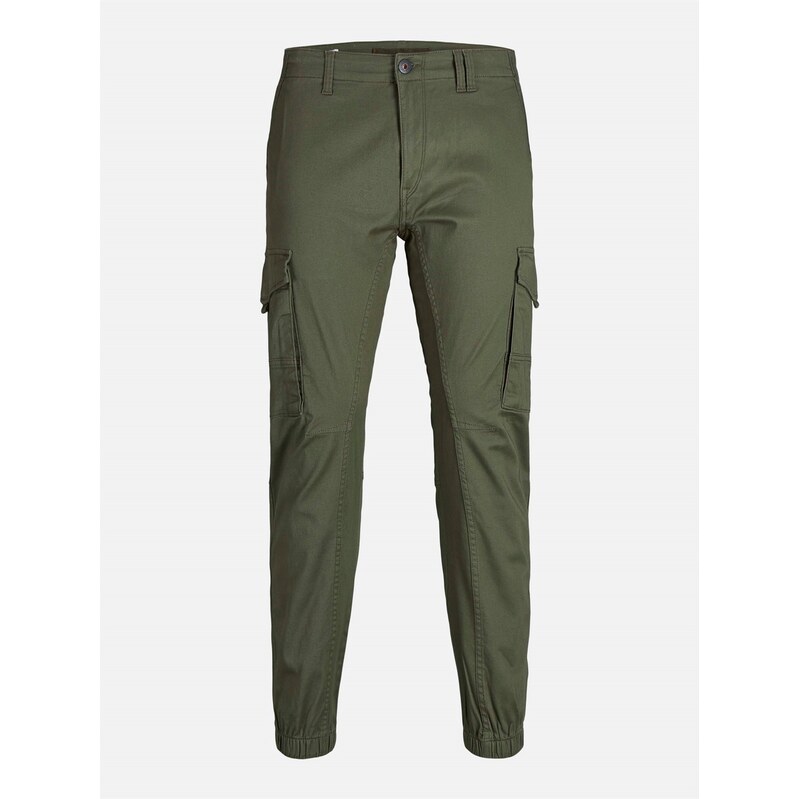 Kalhoty Jack and Jones Olive Night 6684237
