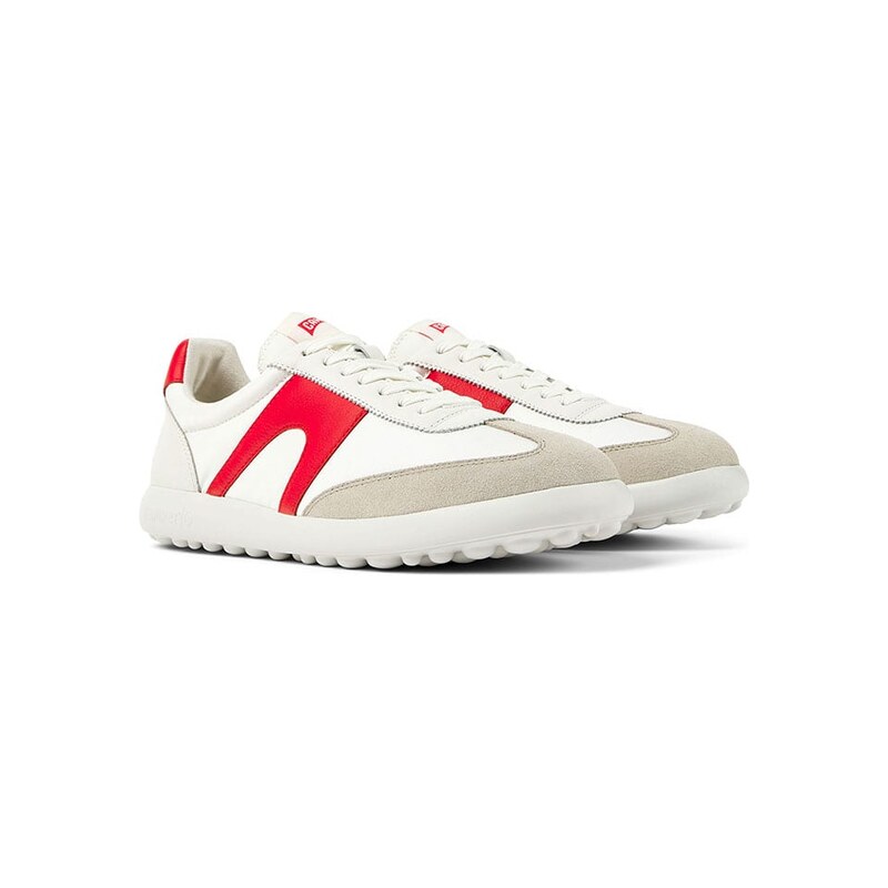 Tenisky Camper Weiß/ Rot/ Beige 2284848