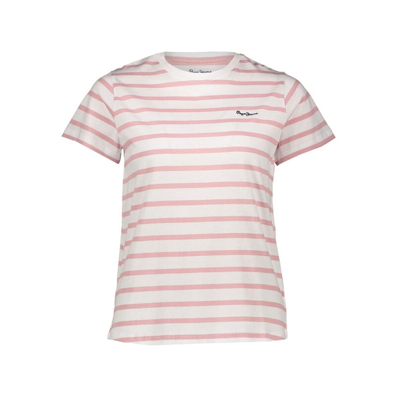 Tričko Pepe Jeans Rosa/ Weiß 4581393