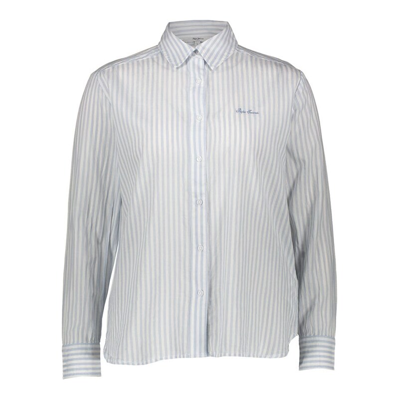 Košile Pepe Jeans Hellblau/ Weiß 2257657
