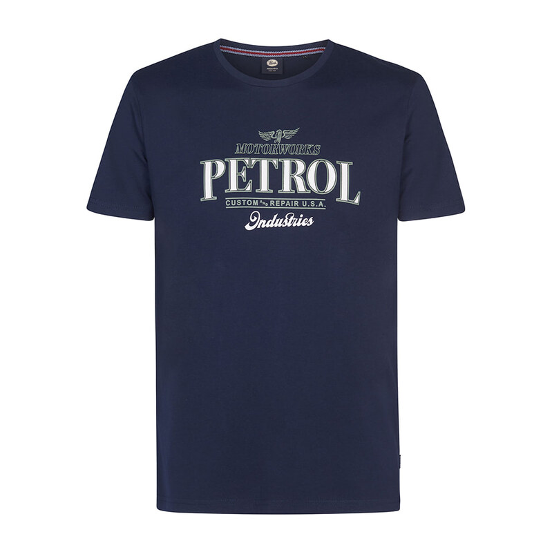 Tričko Petrol Industries Dunkelblau 8486548