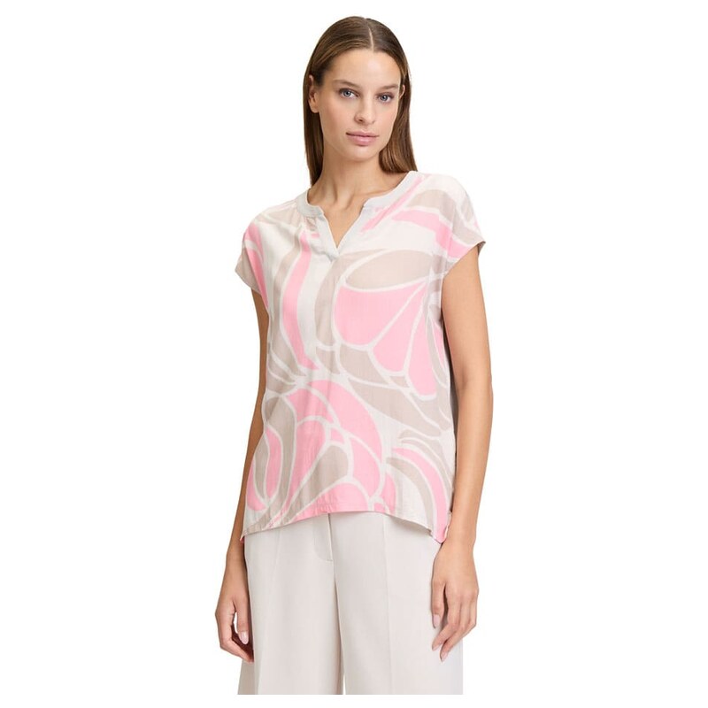 Tričko Betty Barclay Weiß/ Beige/ Rosa 4956936