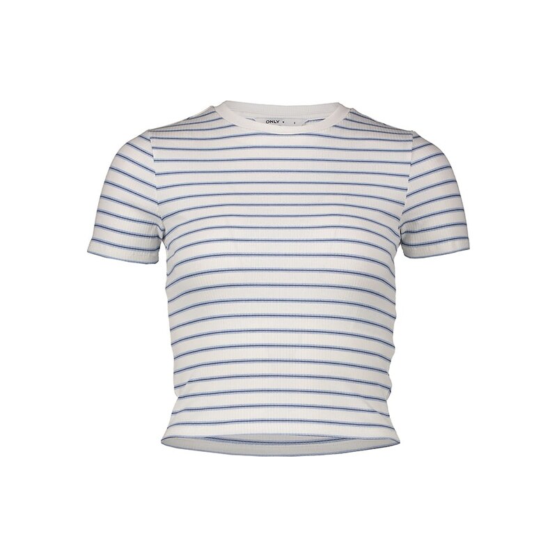 Tričko ONLY Creme/ Blau 2032528