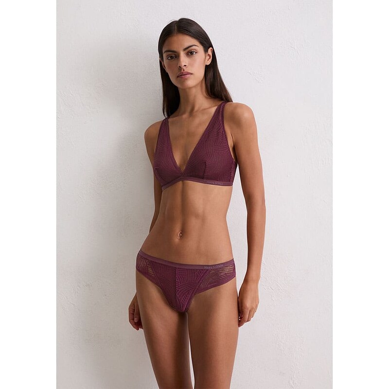 Marc O´Polo Bodywear Podprsenka Marc O´Polo Bordeaux 8824933
