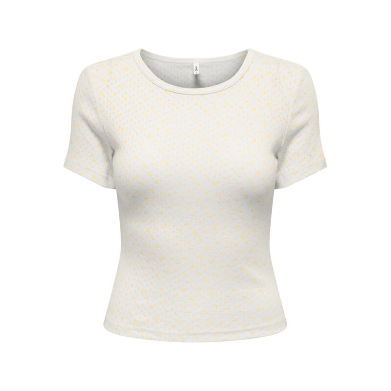 Tričko ONLY Creme/ Gelb 8978923