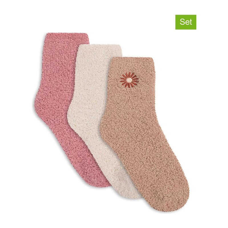 Ponožky Lemon socks Beige/ Rosa 4708726 115582634