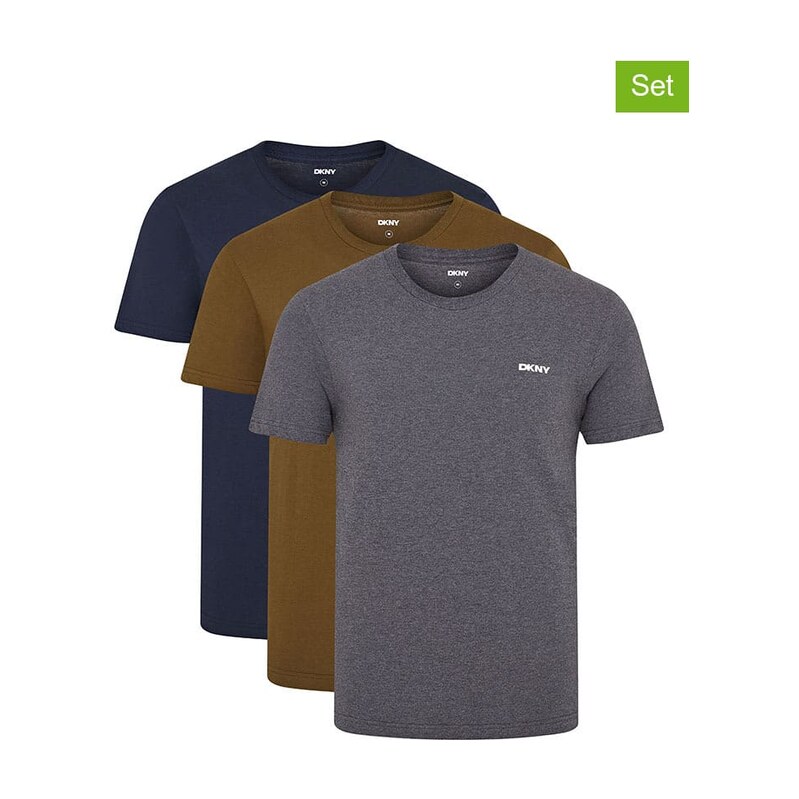 Tričko DKNY Dunkelblau/ Grau 4792916