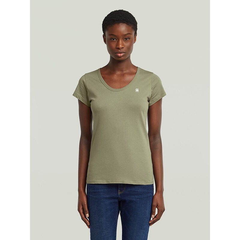 Tričko G-Star Khaki 3105810 115583194