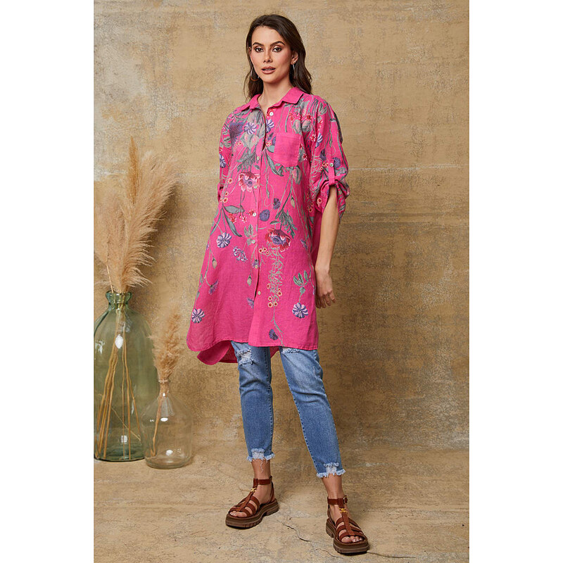 Šaty Joséfine Pink/ Grün 390415 115583404