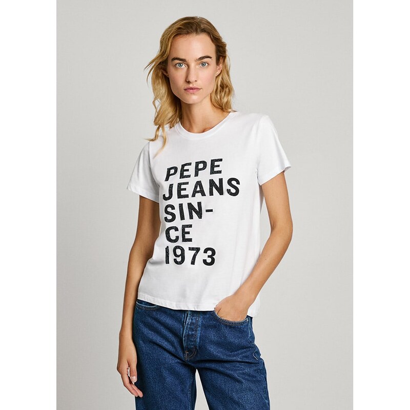 Tričko Pepe Jeans Weiß 850535